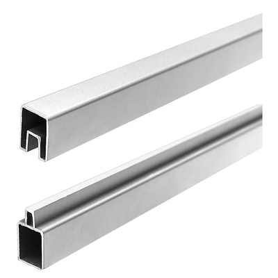 Aluminium Start- und Abschlussleisten-Set silber