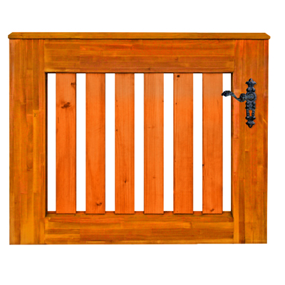Gartenzaun-Tür Hanstedt (bxh) 100x100cm KD+ braun