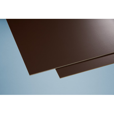 HPL-Baukompaktplatte B2 braun 1300x3050mm