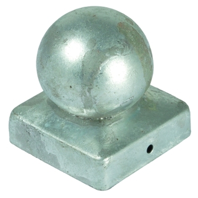 Pfostenabdeckung aus Metall 7 x 7 cm, fvz.