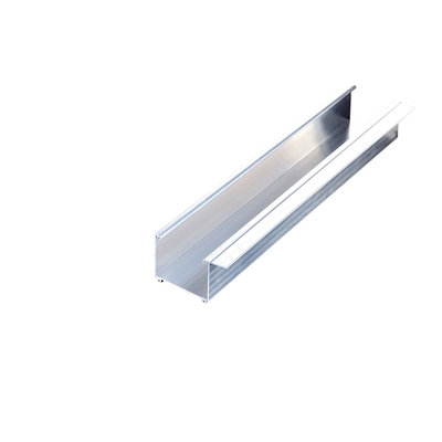 TJ90 Alu-Regenrinne 5100 mm, pressblank