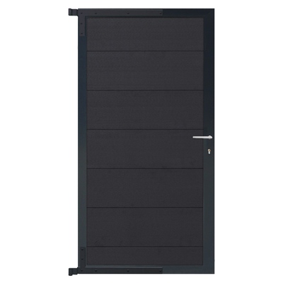 TJÖRN-Tor-Komplettset 90 x 173 cm, schiefergrau/a