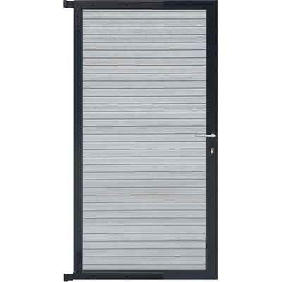 WAREN-Tor-Komplettset smoke white/anthrazit