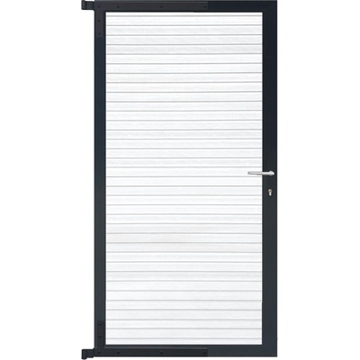 WAREN-Tor-Komplettset white/anthrazit