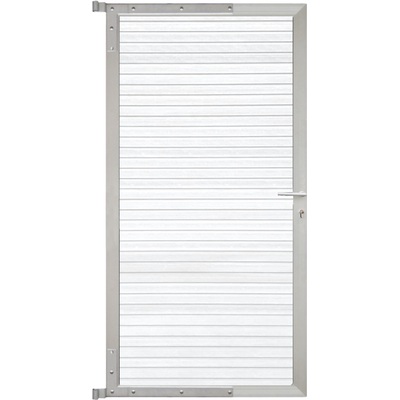 WAREN-Tor-Komplettset white/silber