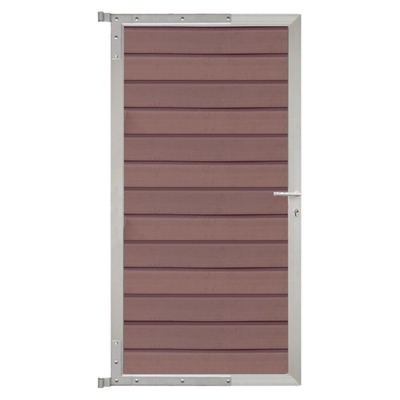 WOLLBACH-Serie-Tor-Komplettset 90x173cm mocca/silb