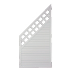 LIGHTLINE KS-Zaun Ranki 90x180/90 ECK rechts