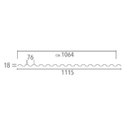 TEJEMACRO PC Spundwand 1,5mm 4500